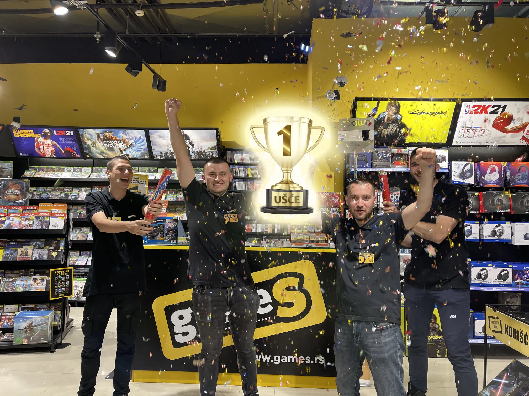 U kojoj Games radnji najrađe kupujete - Imamo pobednika!