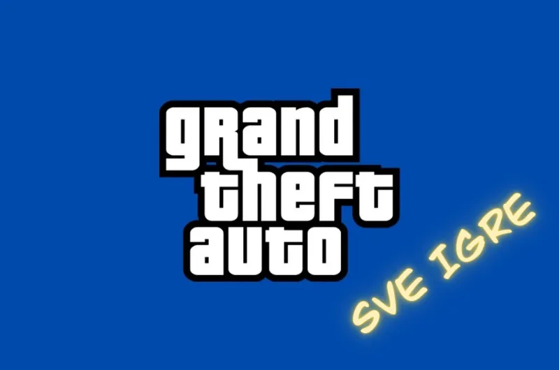 Sve Grand Theft Auto igre
