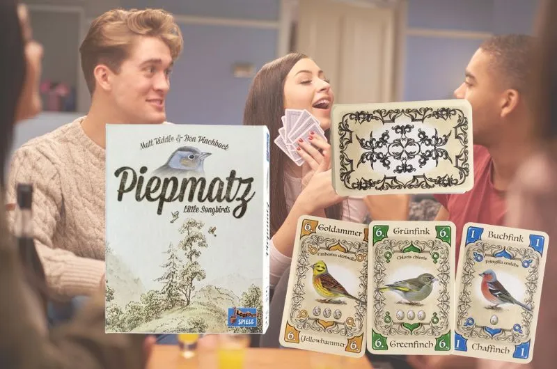 Piepmatz - Igra sa kartama za ljubitelje ptica