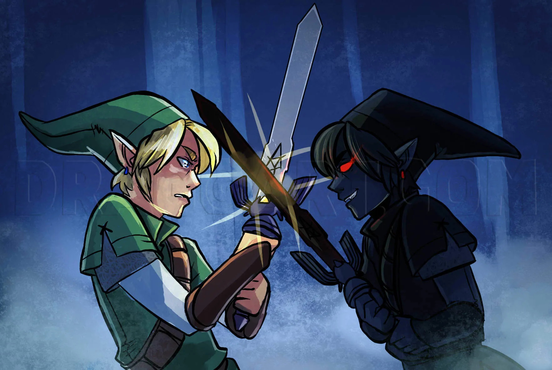 NAJINTERESANTNIJI ZELDA MOMENTI: Borba protiv mračnog Link-a