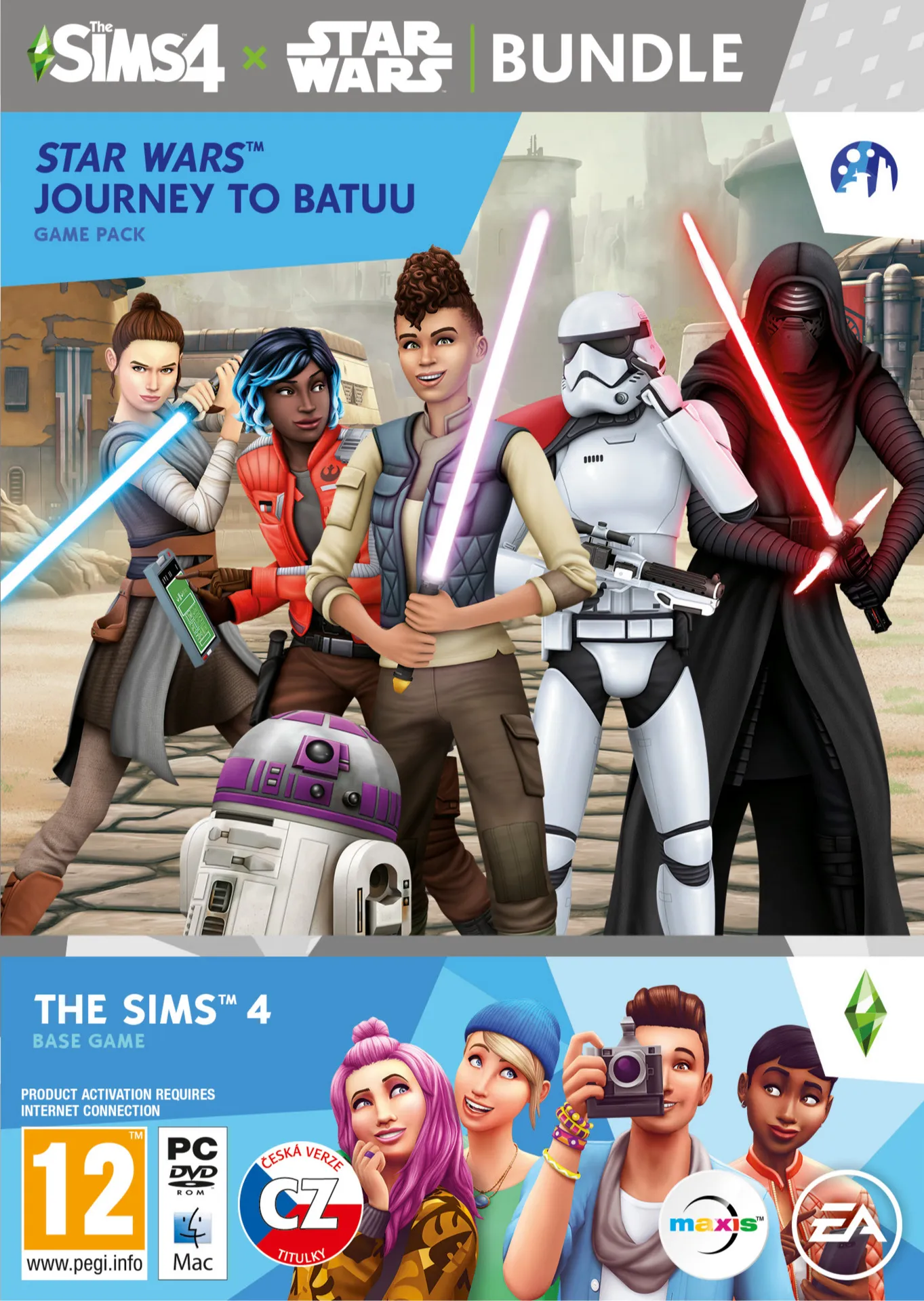 PCG The Sims 4 + Star Wars Journey to Batuu