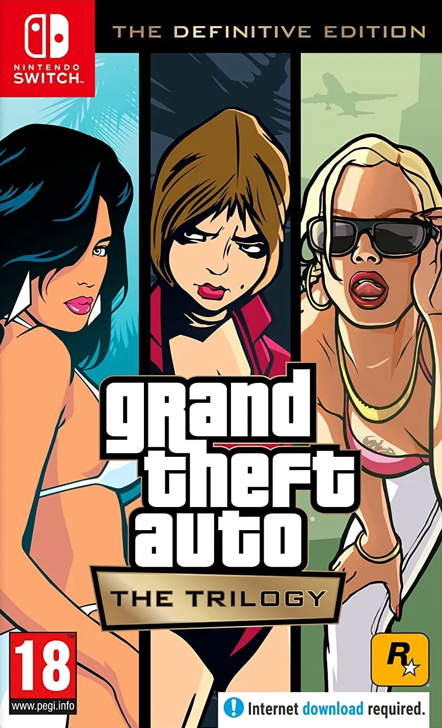 Switch Grand Theft Auto Trilogy - GTA Trilogy - The Definitive Edition 