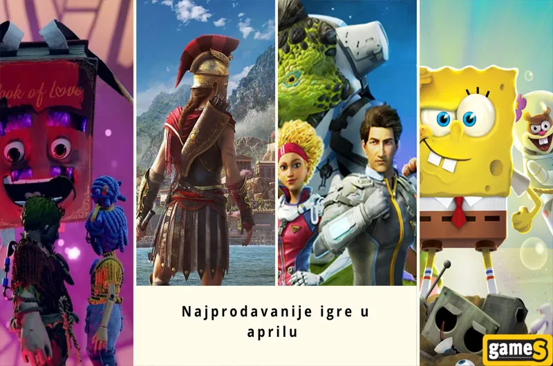 Šta ste najviše igrali u aprilu?