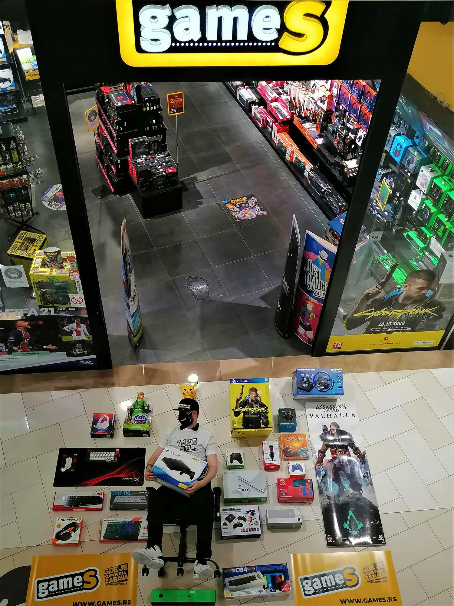 U kojoj (GameS) radnji najrađe kupujete - Promenada NS