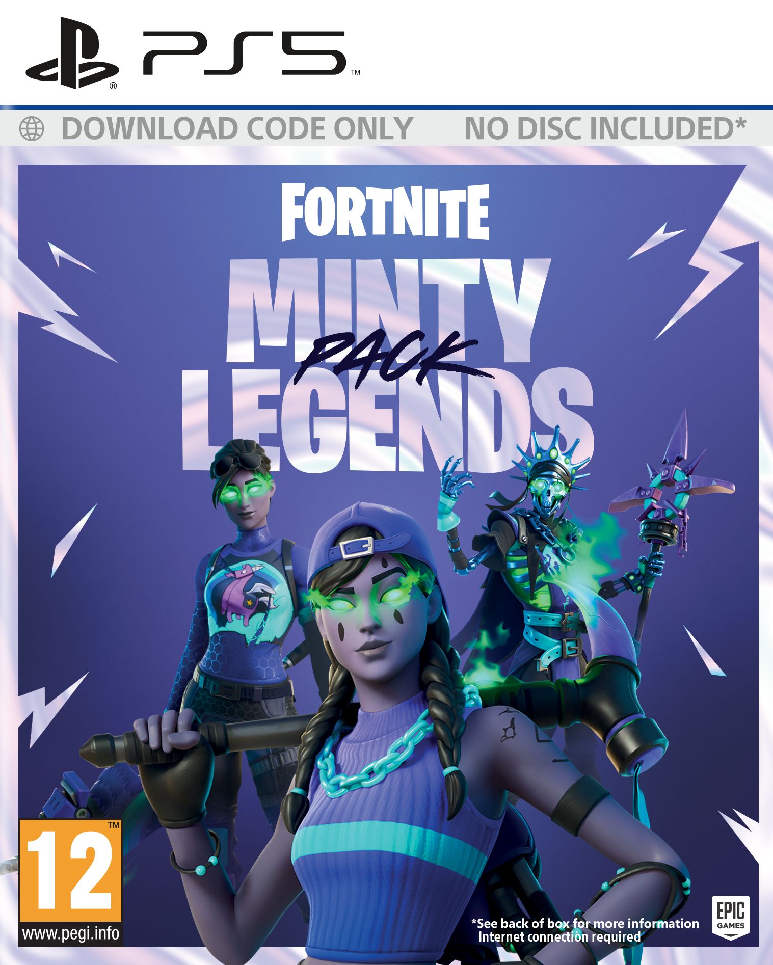 PS5 Fortnite Minty Legends Pack 