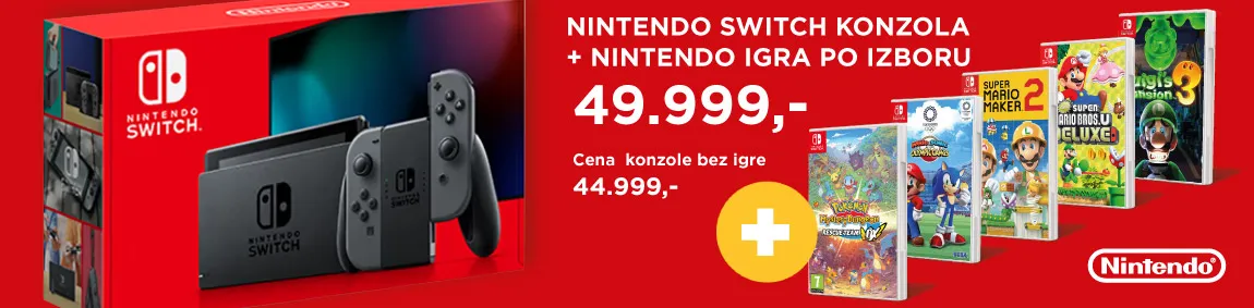 Konzola Nintendo Switch + igra po izboru