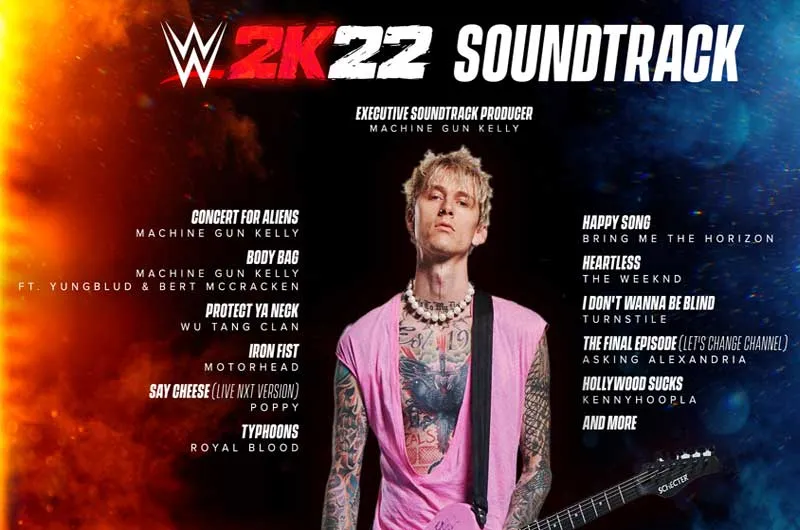 WWE® 2K22 i Machine Gun Kelly