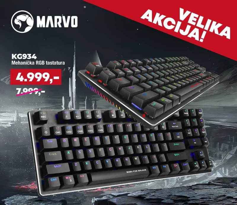 Tastatura Marvo KG934 RGB