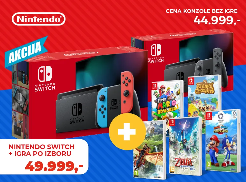 Nintendo Switch + igra po izboru