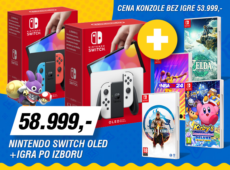 Nintendo Switch + igra po izboru