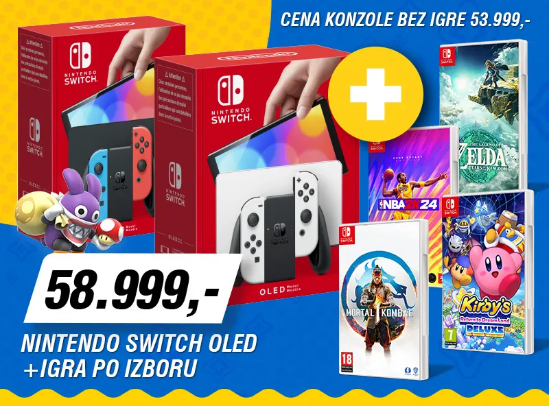 Nintendo Switch + igra po izboru