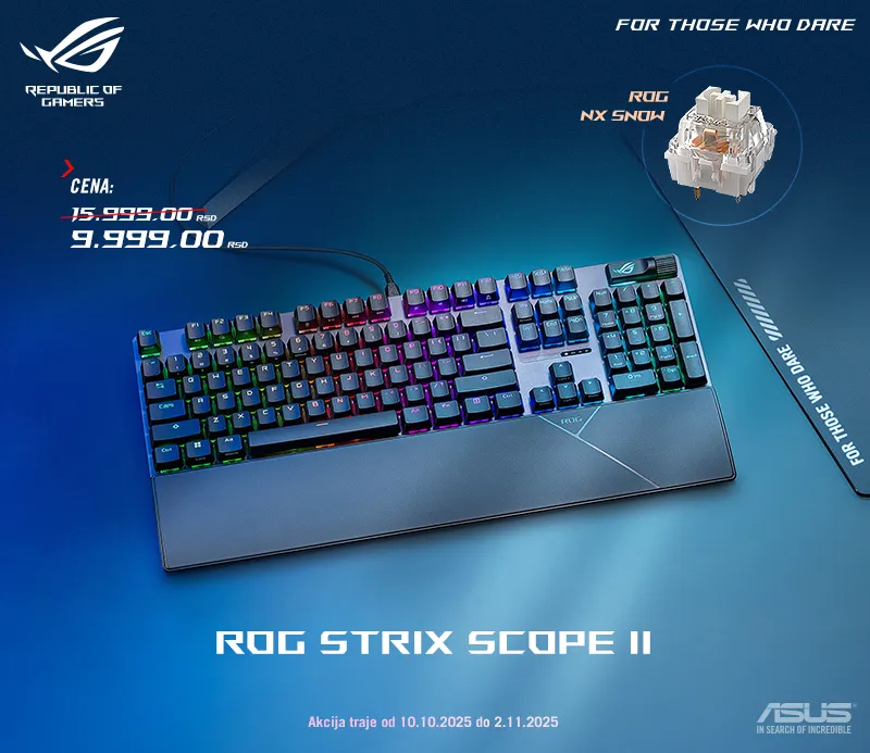 Tastatura Asus ROG Strix Scope 2 XA11