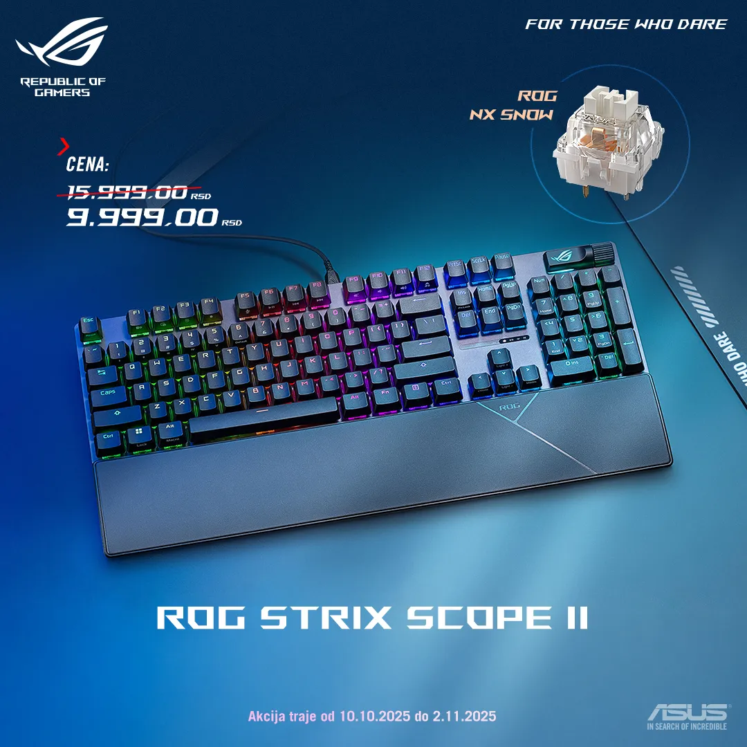 Tastatura Asus ROG Strix Scope 2 XA11
