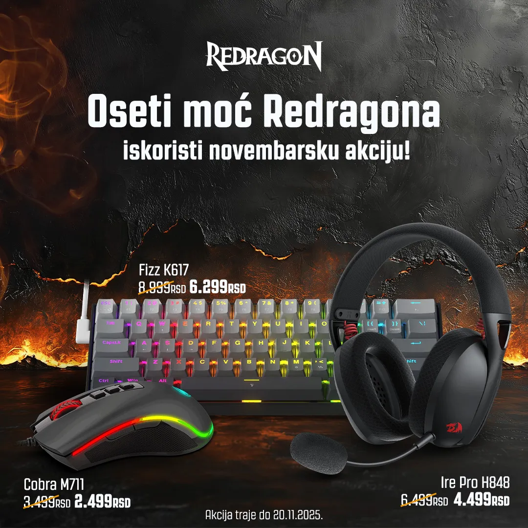 Redragon akcija