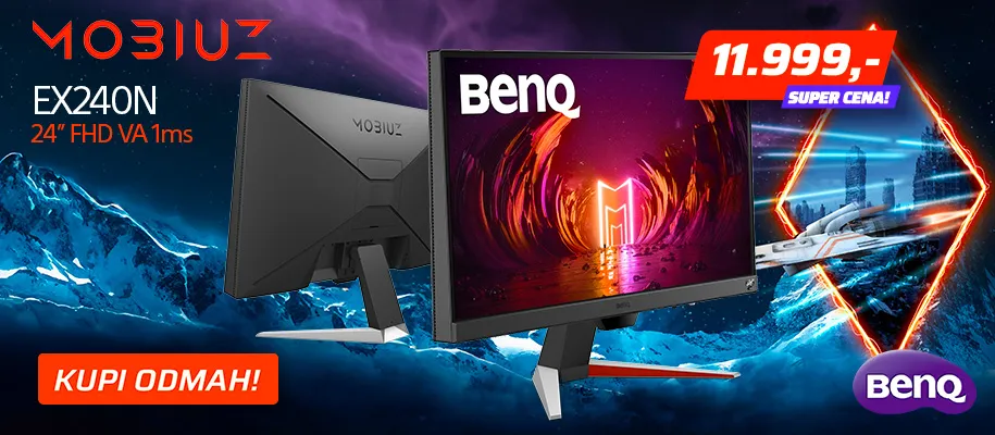 Monitor Benq Mobiuz 23.8