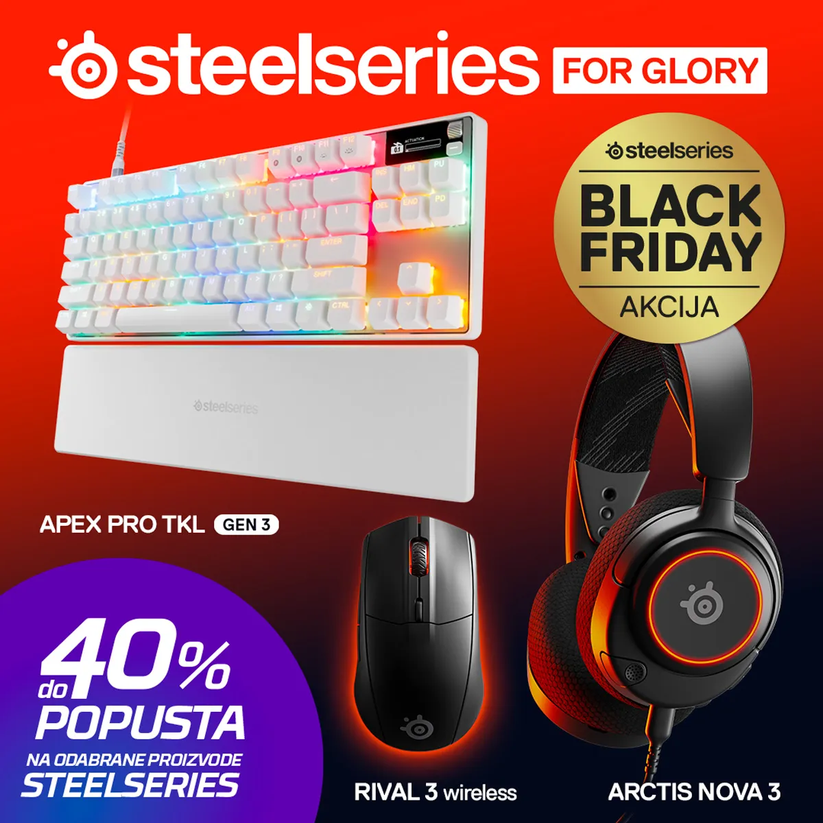 SteelSeries Akcija