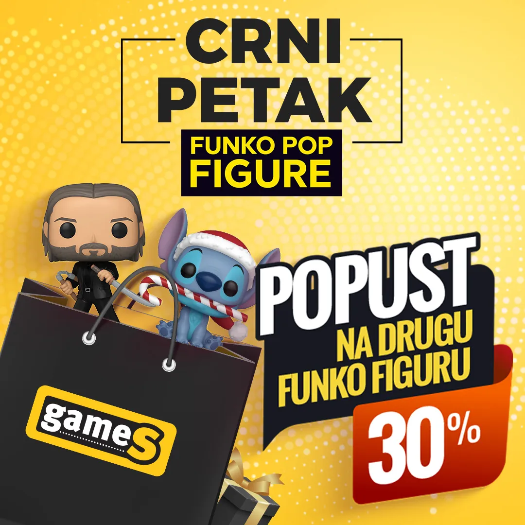 Funko Pop 30% popusta na drugu figuru