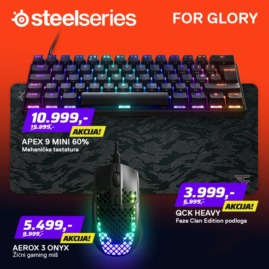 SteelSeries Akcija