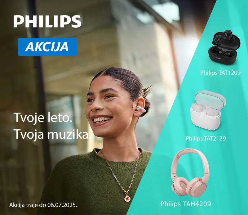 Philips slušalice akcija