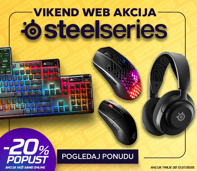 SteelSeries Web vikend akcija
