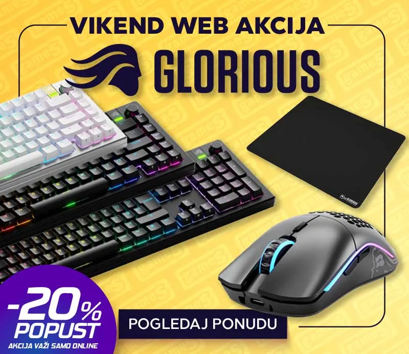 Glorious web vikend akcija