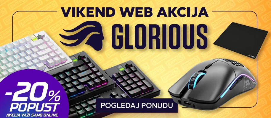 Glorious web vikend akcija