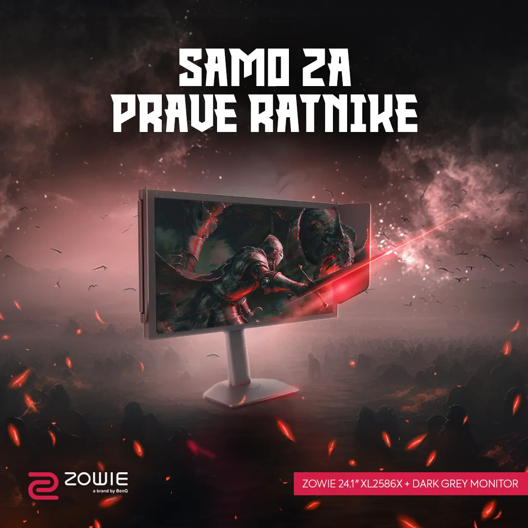 Monitor Zowie 24.1' XL2586X+ Dark Grey