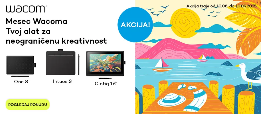 Wacom grafičke table akcija