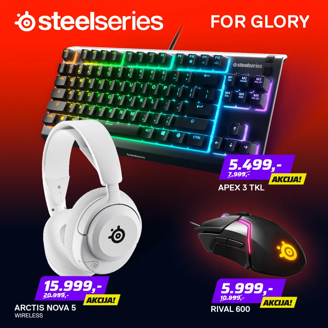 SteelSeries akcija