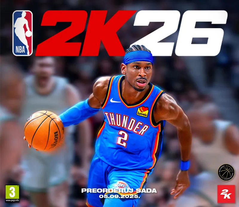 NBA 2K26 igrica - PS5, PS4, Switch 2, Switch, XboX