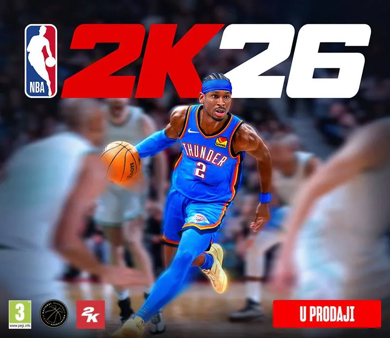 NBA 2K26 igrica - PS5, PS4, Switch 2, Switch, XboX