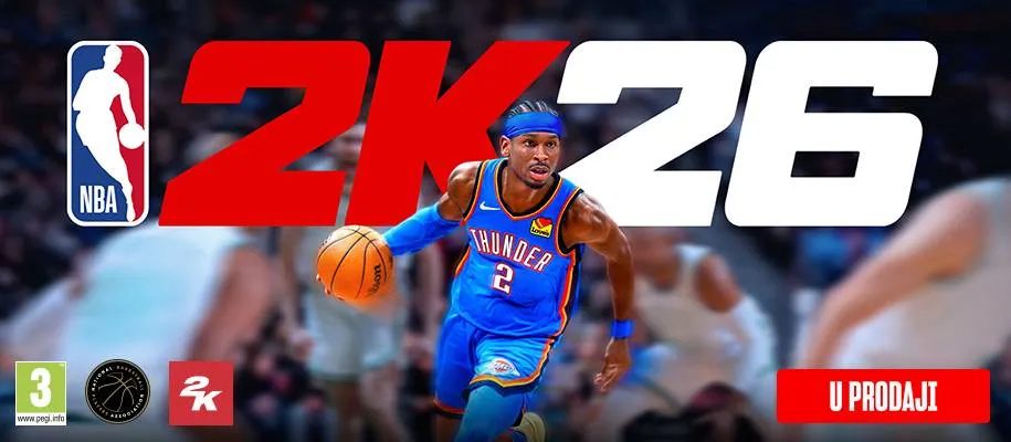 NBA 2K26 igrica - PS5, PS4, Switch 2, Switch, XboX