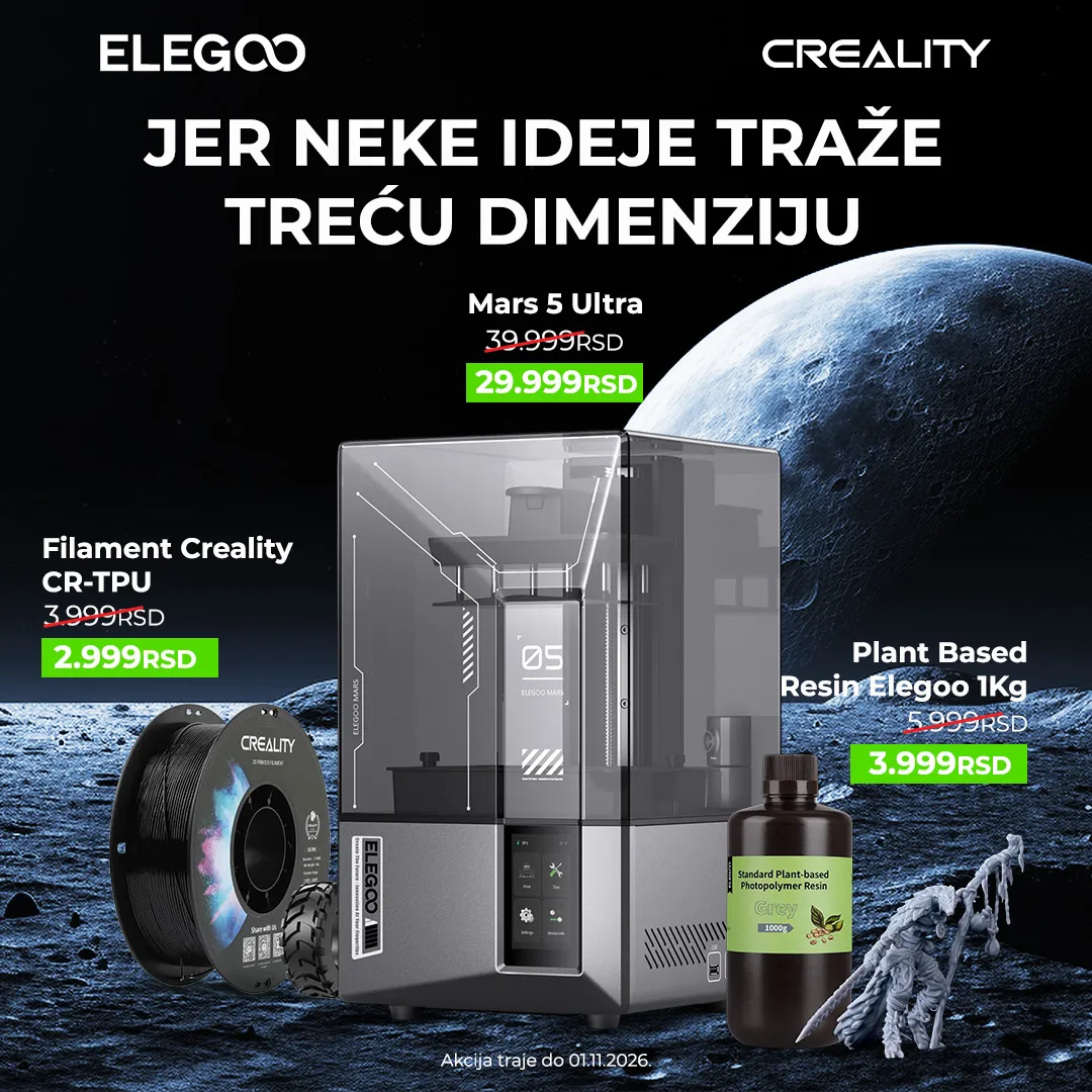 3D štampači akcija