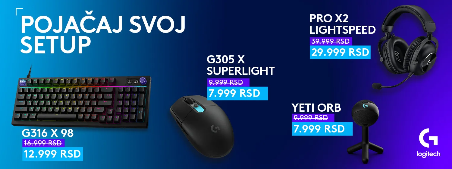 Logitech G akcija