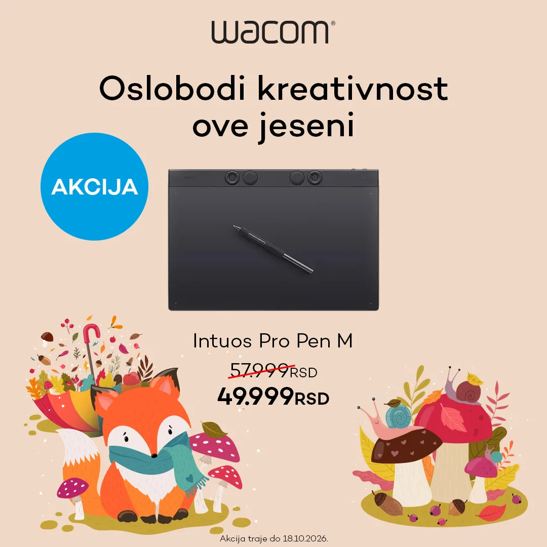 Wacom akcija