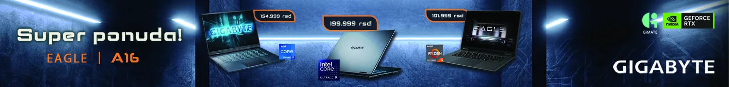 Gigabyte Laptopovi