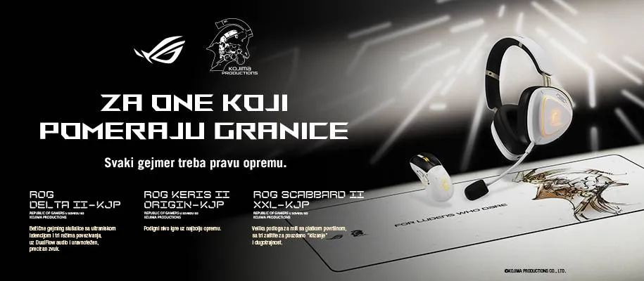 Asus ROG Kojima Production - Ekskluzivno u GameS-u!