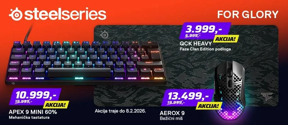 SteelSeries Akcija