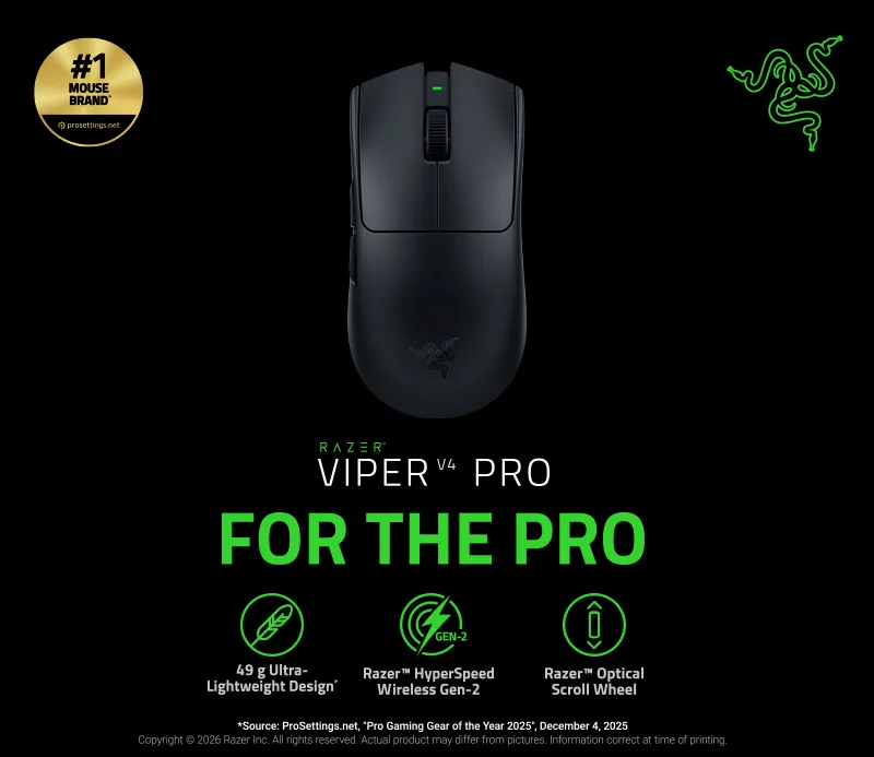Razer Viper V4 Pro - Wireless Esports