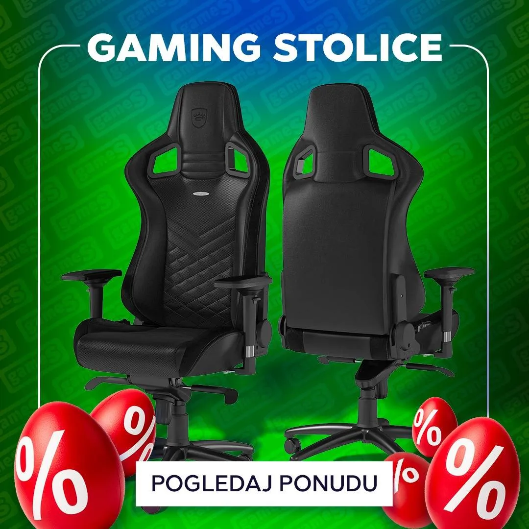 Gaming stolice akcija