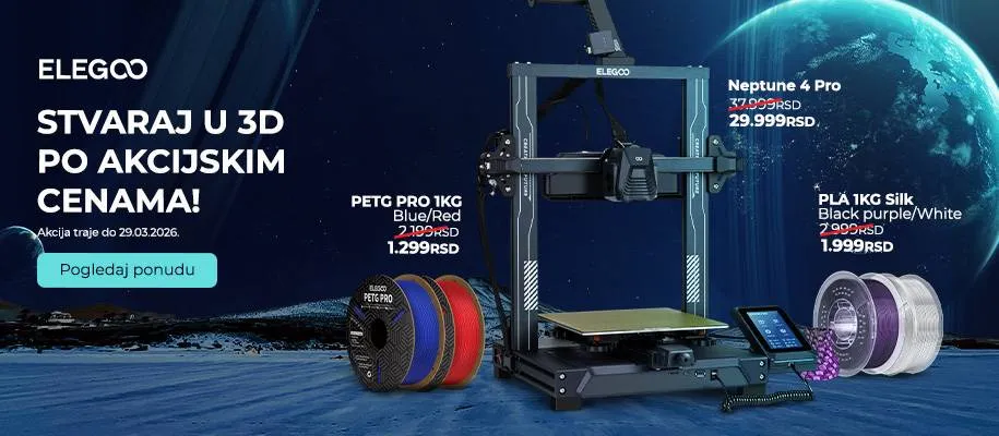 Elegoo i Creality Akcija