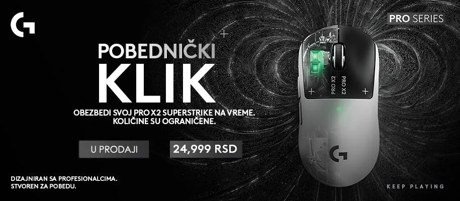 Logitech G PRO X2 SUPERSTRIKE Wireless