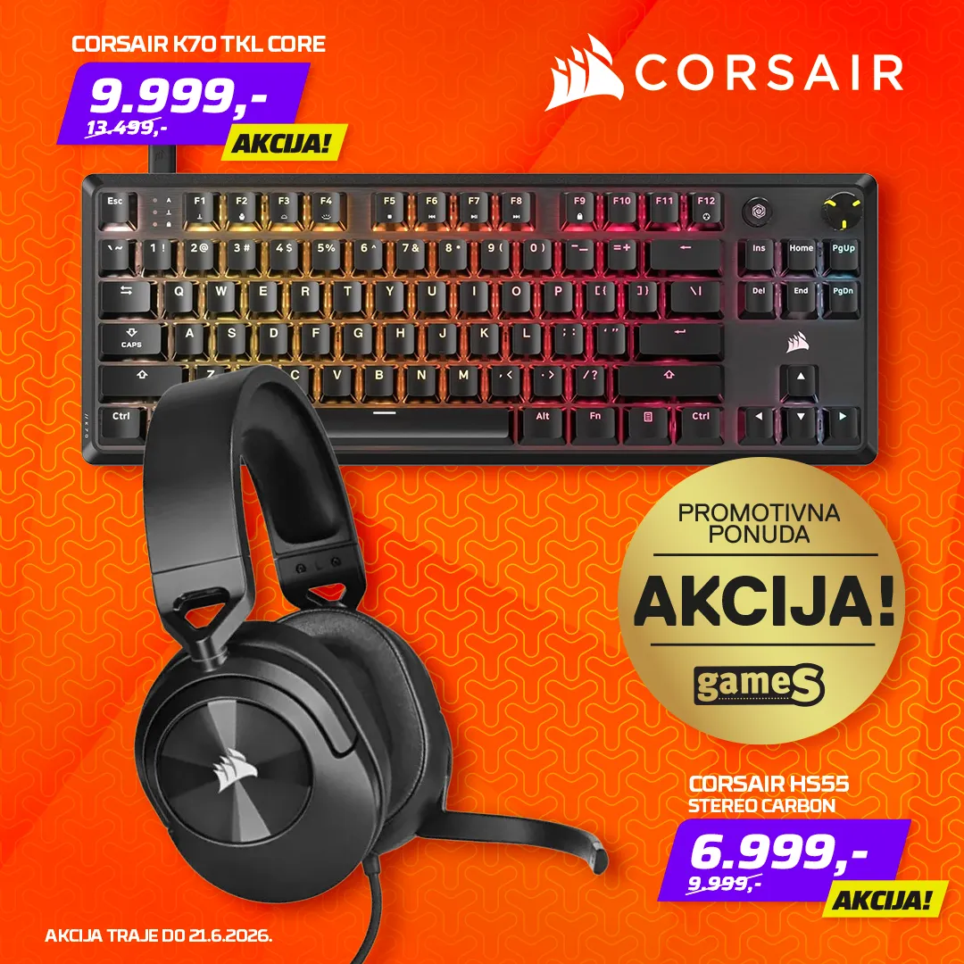 Corsair akcija