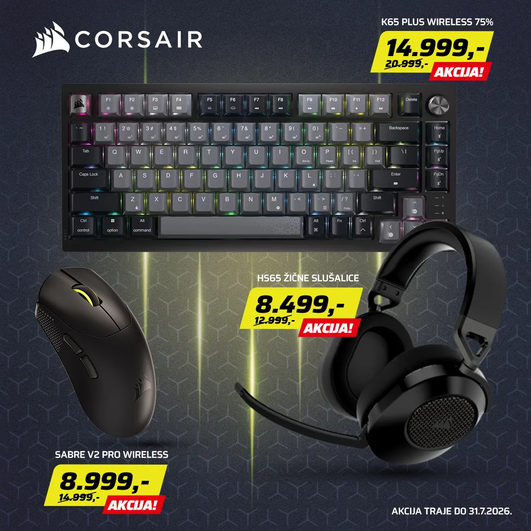 Corsair akcija