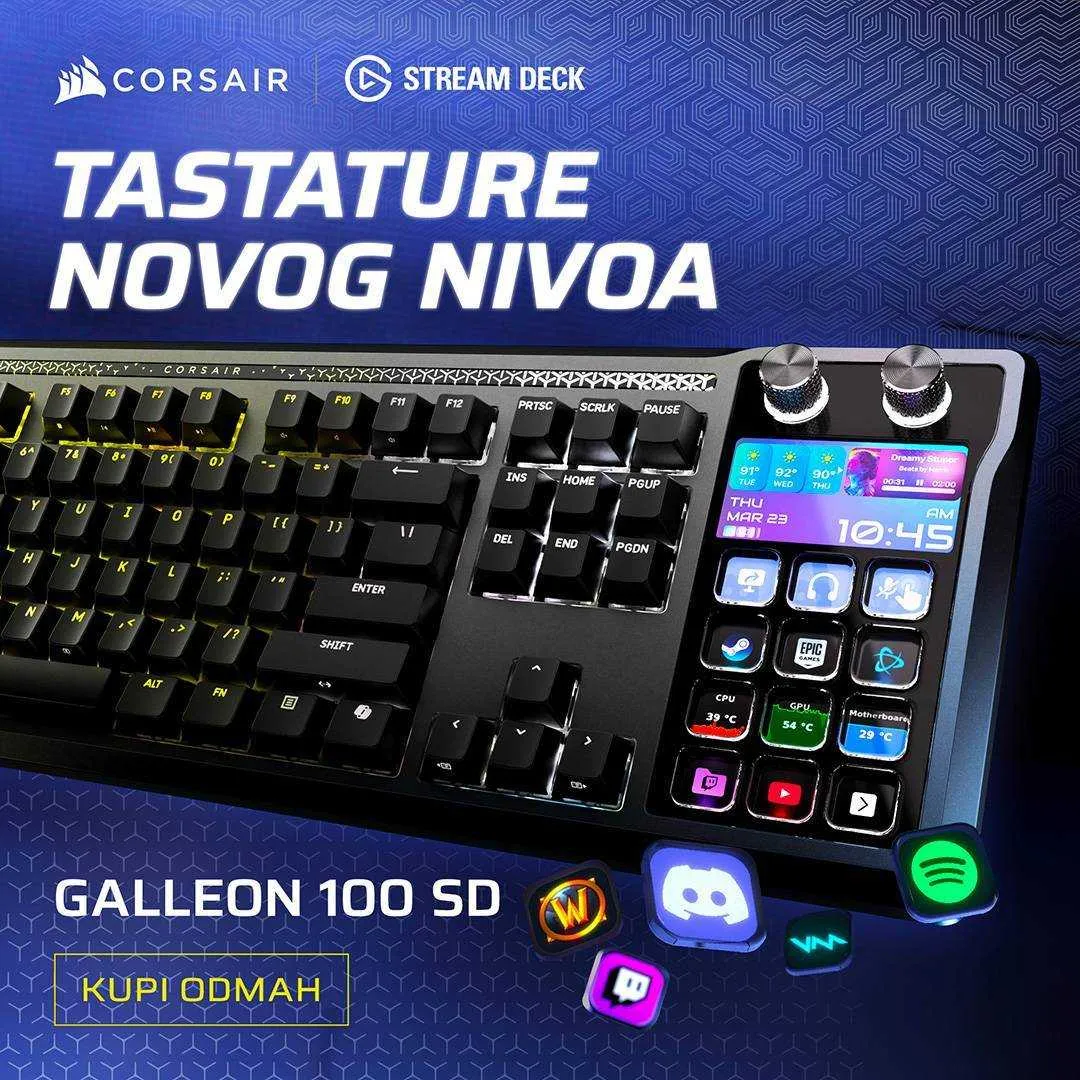 Tastatura Corsair Galleon 100