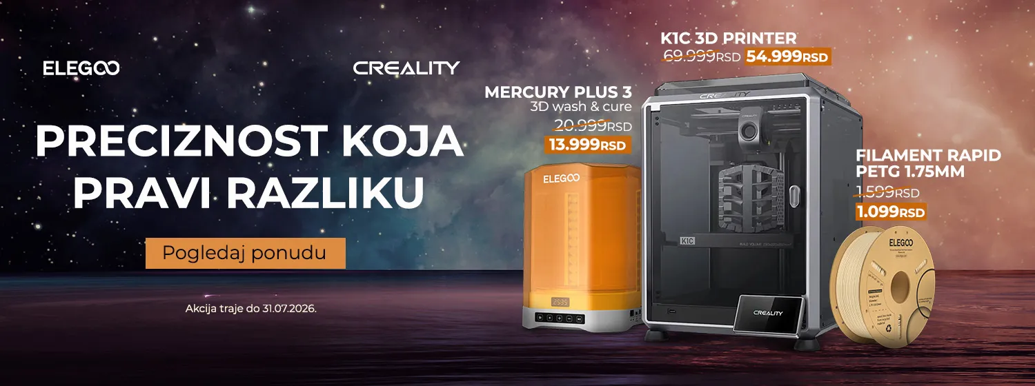 3D štampači akcija