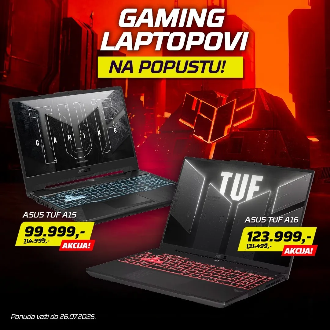 Laptop računari akcija