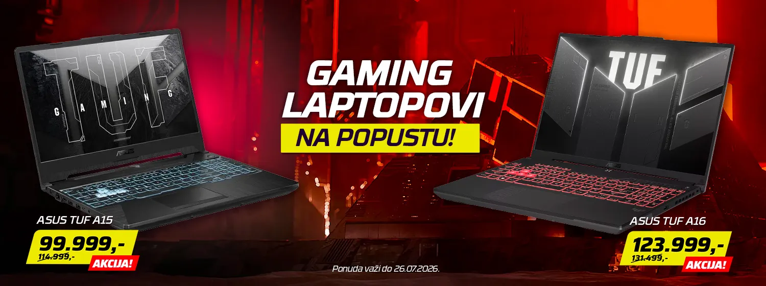 Laptop računari akcija