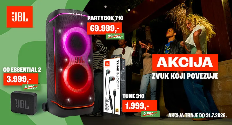 JBL akcija