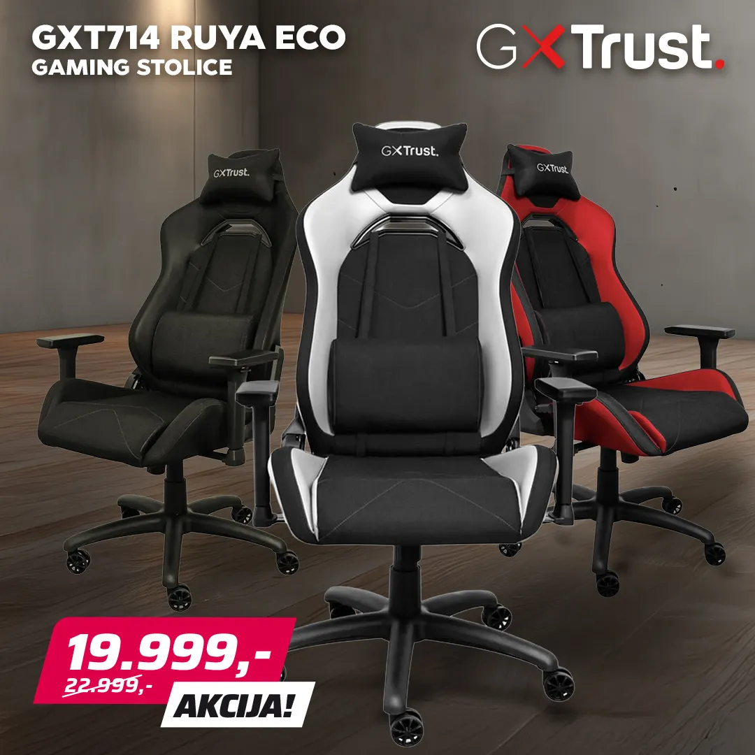 Trust gaming stolice akcija